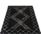 Vloerkleed Jim Black 160 x 230 cm