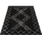 Vloerkleed Jim Black 160 x 230 cm