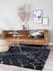 Vloerkleed Jim Black 160 x 230 cm