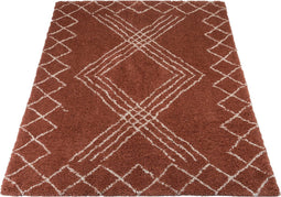 Vloerkleed Jim Terra 160 x 230 cm