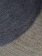 Vloerkleed Jute Rond Antraciet ø160 cm