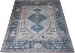 Vloerkleed Karaca Blue 03 - 200 x 290 cm