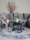 Vloerkleed Karaca Blue 03 Rond ø120 cm