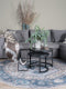 Vloerkleed Karaca Blue 03 Rond ø200 cm