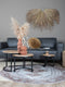 Vloerkleed Karaca Brown 08 Rond ø160 cm