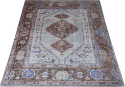 Vloerkleed Karaca Purple/Brown 07 - 200 x 290 cm
