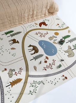 Vloerkleed Kinderkamer & Babykamer Little Forest - Tapijt