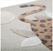 Vloerkleed Kinderkamer & Babykamer Little Jaquar Toffee Nattiot - Tapijt