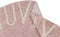 Vloerkleed kinderkamer Round ABC Vintage Nude-Natural