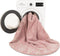 Vloerkleed kinderkamer Round ABC Vintage Nude-Natural