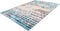 Vloerkleed laagPIN - maritiem geometrisch patroon in used look, modern, uniek - woonkamer, slaapkamer, eetkamer, kantoor - kleur: multi, cartoon, afmetingen: 120 x 180 cm