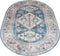 Vloerkleed Laria Blue 4 - Ovaal 200 x 290 cm
