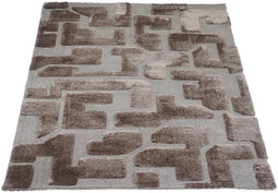 Vloerkleed Liana Bruin 160 x 230 cm