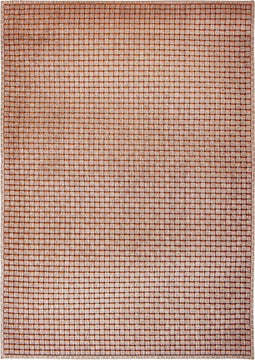 Vloerkleed Louis de Poortere Splendore di Venezia Quadrini Arancione 9019 - maat 200 x 300 cm