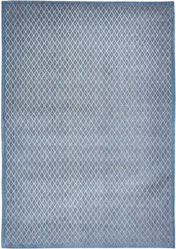 Vloerkleed Louis de Poortere Splendore di Venezia Rombo Blu Grigio 9036 - maat 300 x 400 cm