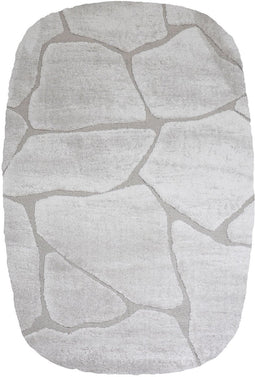 Vloerkleed Macy Beige - Rounded Corners 160 x 230 cm