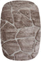 Vloerkleed Macy Bruin - Rounded Corners 160 x 230 cm