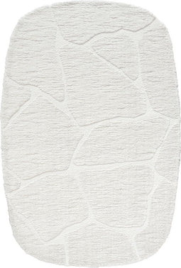 Vloerkleed Macy Creme - Rounded Corners 160 x 230 cm