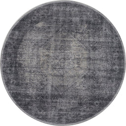 Vloerkleed Madel Rond Grijs ø160 cm