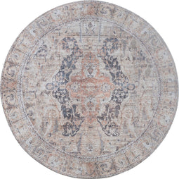 Vloerkleed Mahal Beige 00 Rond ø120 cm