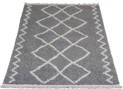 Vloerkleed Marrakesh Grey 80 x 150 cm