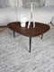 Vloerkleed Mica Naturel/Brown Rond ø200 cm