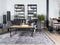 Vloerkleed Mila Antraciet/ Brown 160 x 230 cm