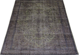 Vloerkleed Mila Antraciet/ Green 160 x 230 cm