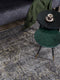 Vloerkleed Mila Antraciet/ Green 200 x 290 cm