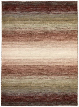 Vloerkleed MOMO Rugs Panorama Kelim Green Multi 90x160 cm