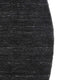 Vloerkleed MOMO Rugs Panorama Uni Rond Black Vloerkleed - 200 rond - Rond - Laagpolig,Rond Tapijt - Industrieel - Zwart