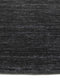 Vloerkleed MOMO Rugs Panorama Uni Rond Black Vloerkleed - 200 rond - Rond - Laagpolig,Rond Tapijt - Industrieel - Zwart