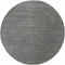 Vloerkleed MOMO Rugs Panorama Uni Rond Dark Grey Vloerkleed - 200 rond - Rond - Laagpolig,Rond Tapijt - Industrieel - Antraciet, Grijs