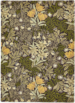 Vloerkleed Morris & Co Bower Twining Vine Green 128207 - maat 170 x 240 cm