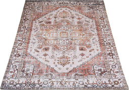 Vloerkleed Nora Bruin 160 x 230 cm
