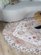 Vloerkleed Nora Bruin - Ovaal 160 x 230 cm