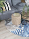 Vloerkleed Palm Blue Rond ø120 cm