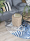 Vloerkleed Palm Blue Rond ø160 cm