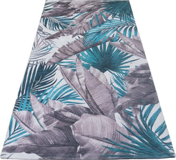 Vloerkleed Palm Green 70 x 140 cm