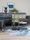Vloerkleed Palm Green Rond ø120 cm