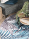 Vloerkleed Palm Green Rond ø200 cm