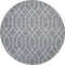 Vloerkleed Pattern Rond Grijs ø160 cm