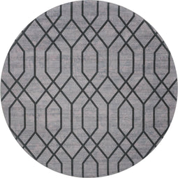 Vloerkleed Pattern Rond Groen ø200 cm