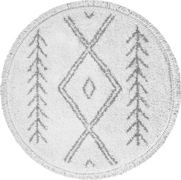 Vloerkleed Rabat Cream Rond ø80 cm