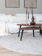 Vloerkleed Stone Donker Beige 417 - Rond ø160 cm