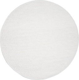 Vloerkleed Stone White Rond ø160 cm