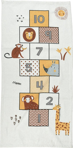 Vloerkleed / Tapijt Safari - Hinkelpad - 70 x 140 cm - Katoen