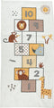 Vloerkleed / Tapijt Safari - Hinkelpad - 70 x 140 cm - Katoen