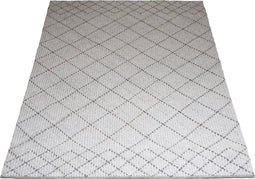 Vloerkleed Tess White 160 x 230 cm