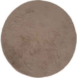 Vloerkleed Velluto Choco - Rond ø200 cm